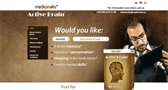 Desktop Screenshot of 4active-brain.com